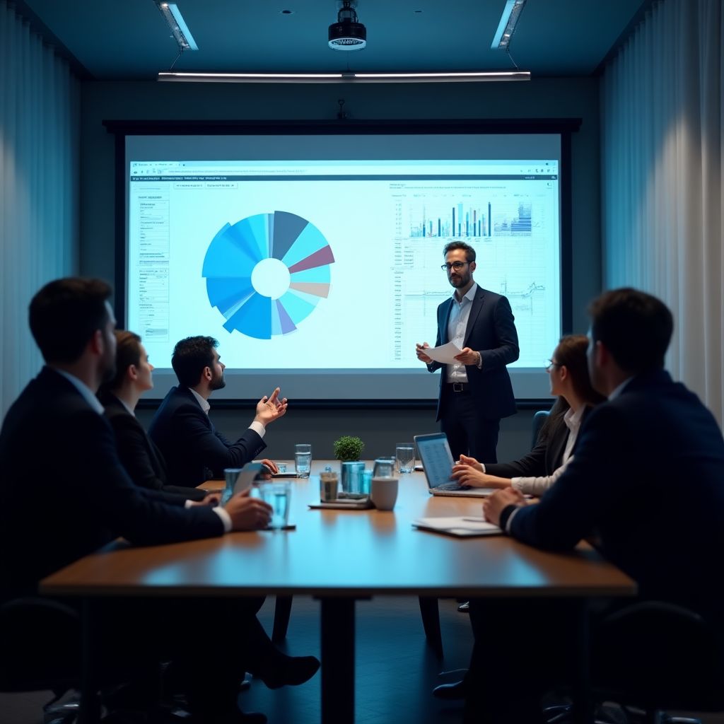 Sesión de consultoría financiera